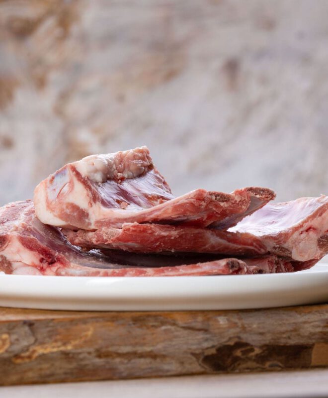 Lamsribben (in stukken)