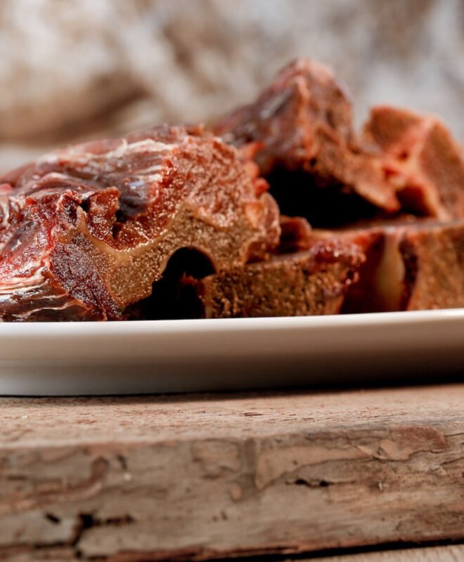 Paarden nekbeen (in stukken)