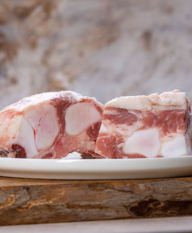 Kalfsborstbeen (in stukken)