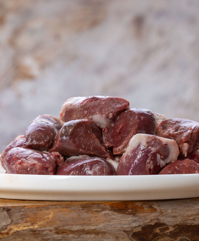 Eenden hartjes (in stukken)