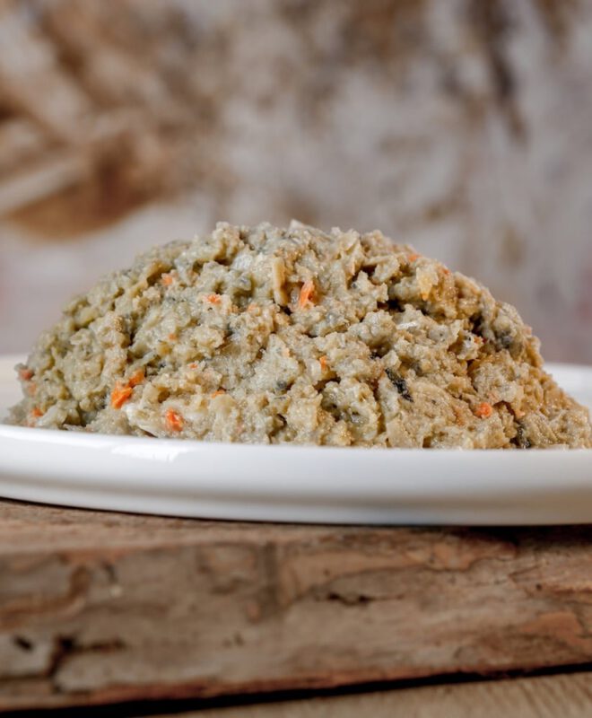 Compleet Zalmmenu (gehakt)