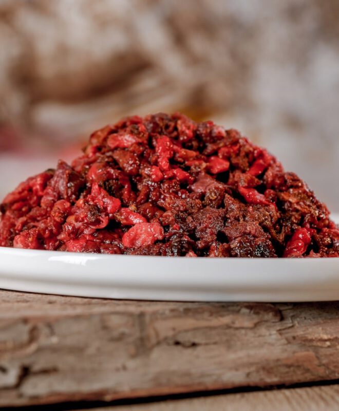 Paarden organenmix (grof gehakt)