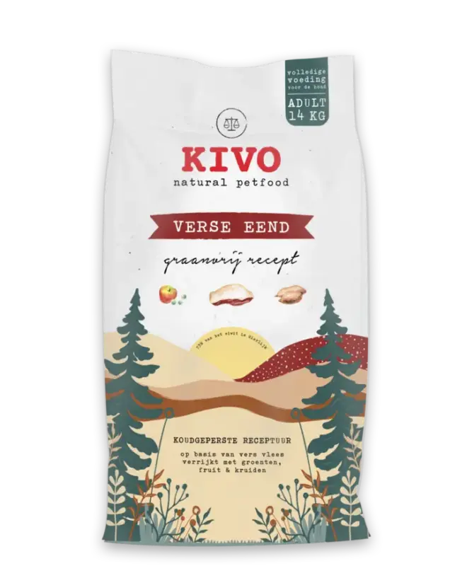 Kivo Verse Eend Graanvrij