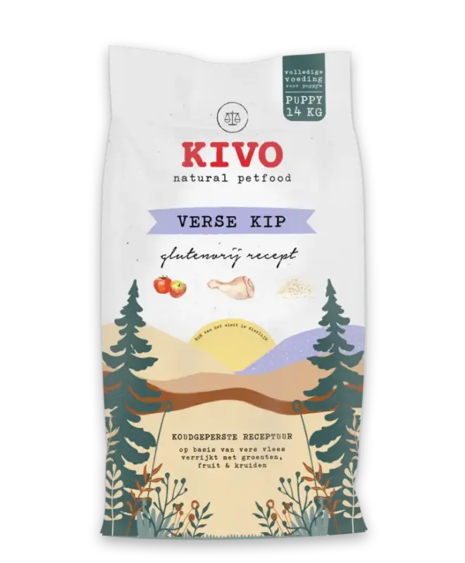 Kivo Verse Kip Puppy Glutenvrij
