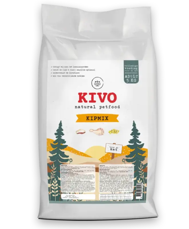 Kivo Kipmix voor Katten