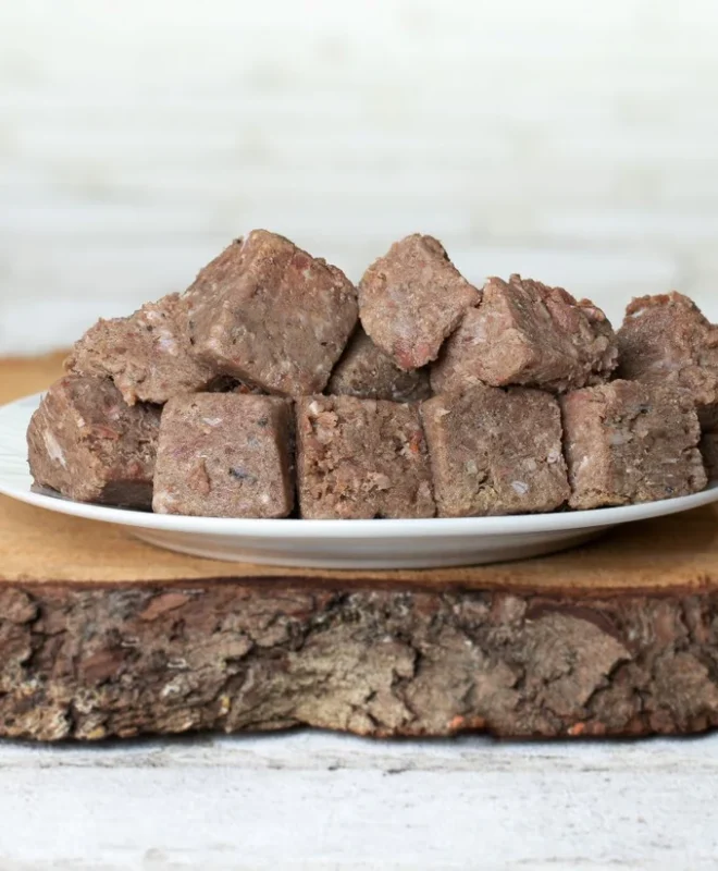 Compleet menu gevogelte met makreel voor katten (gehakt)