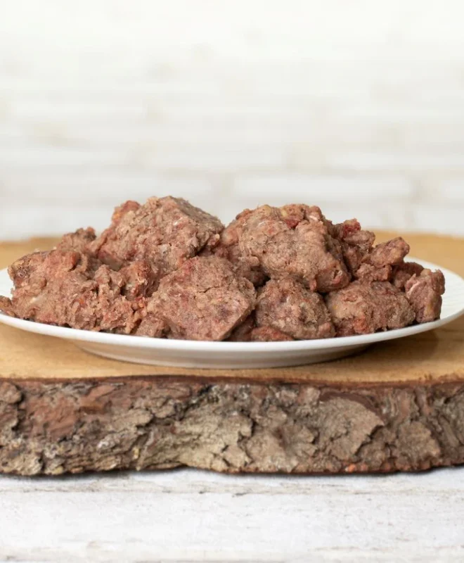 Compleet menu paard voor katten (gehakt)