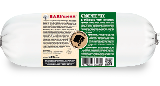 BARFmenu – Groentemix