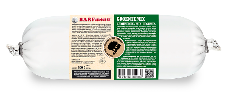 BARFmenu – Groentemix