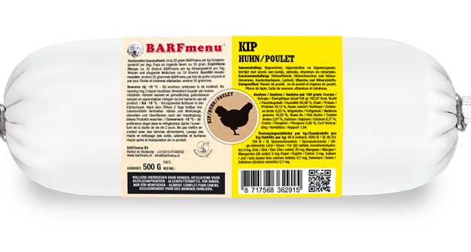 BARFmenu – Kip