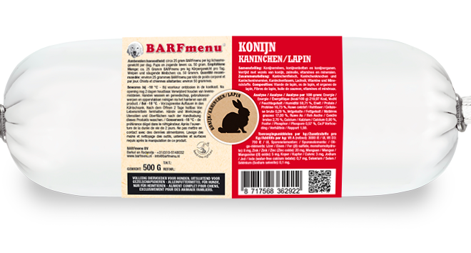 BARFmenu – Konijn
